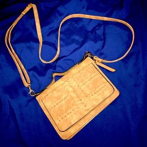 Dark Brown Cross-body/Wallet